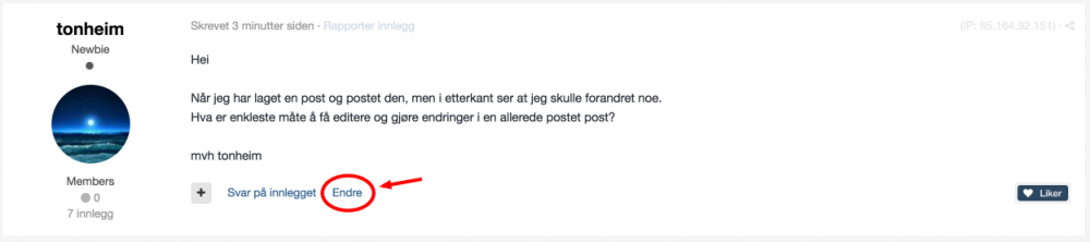 Endringer i en post allerede postet   Ris  ros og spørsmål om forumet   Hjemmeautomasjon.png